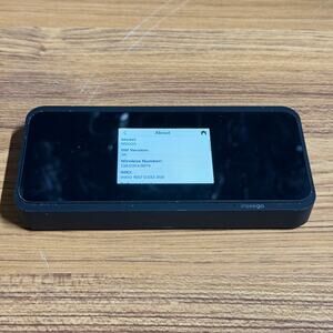 Inseego M2000 Mobile Hotspot for T-Mobile 5G LTE MIFI Black w/Color Screen